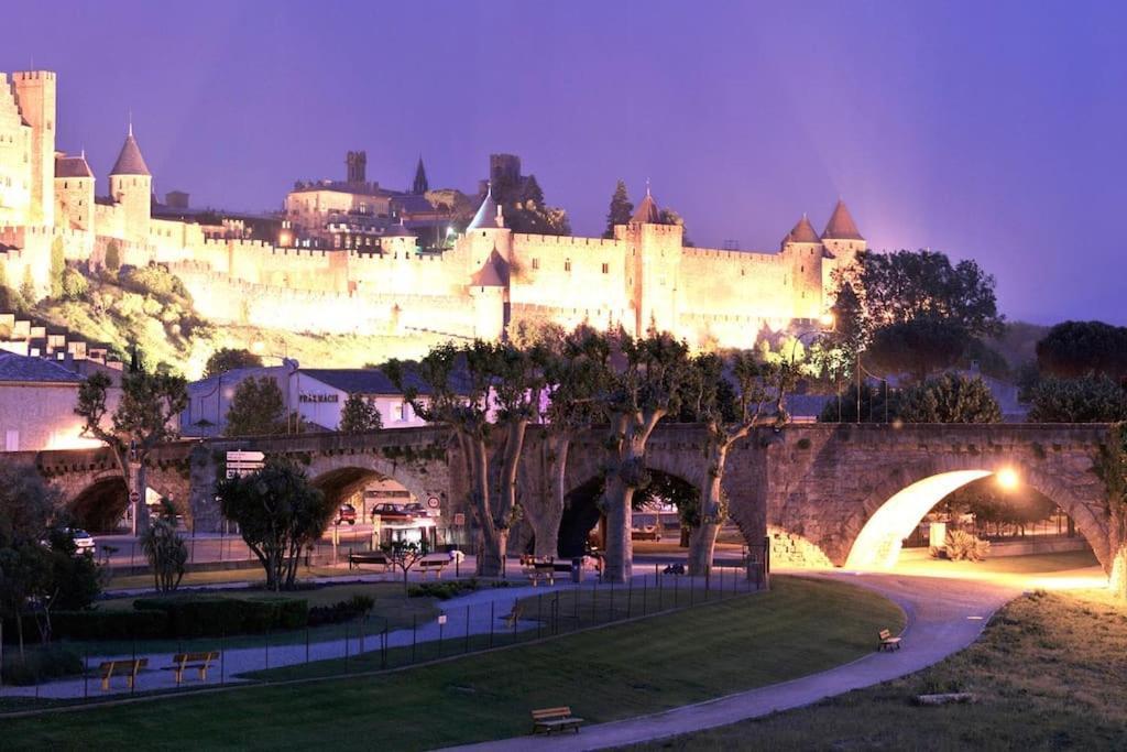 Appartement Avec Terrasse Centre De La Bastide Carcassonne Esterno foto